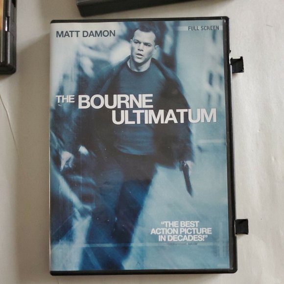 The Bourne Identity Supremacy and Ultimatum DVD lot of 3 Jason Bourne Movies - Picture 8 of 10
